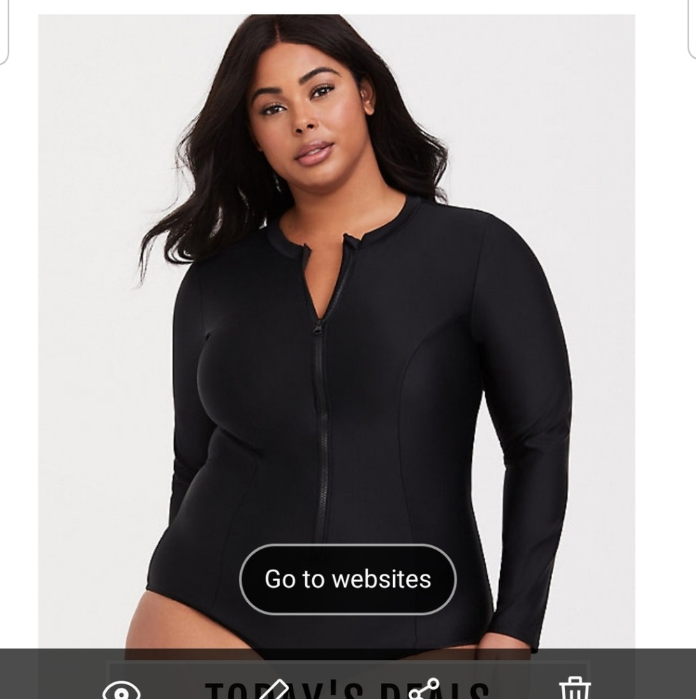 Torrid size 3 swimsuit Never worn only tried on.